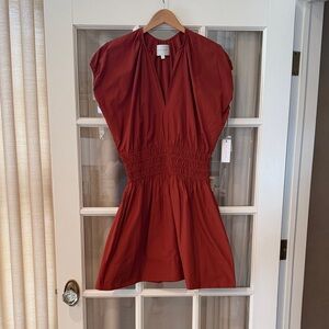 Brochu Walker Terracotta Mini Dress